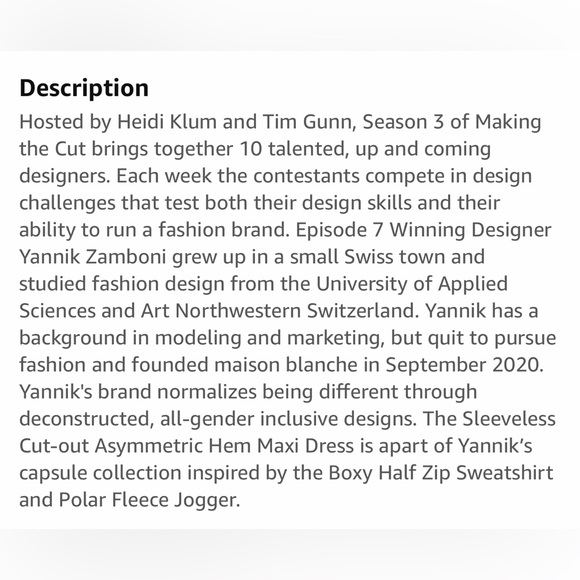 “Making the Cut” Blue Print Dress Size XXL NWT!!! - Picture 11 of 15